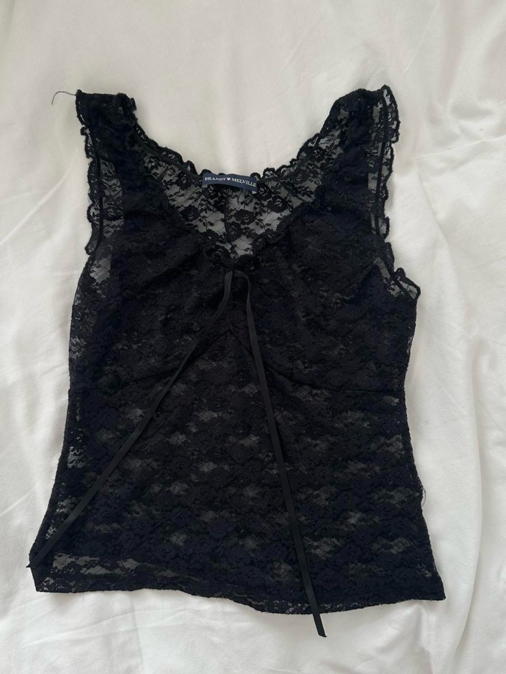 Brandy Melville Lace Malena Top